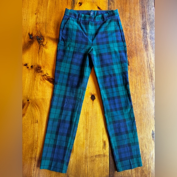 JCrew factory plaid pant. Size 4. - Picture 2 of 9
